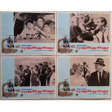 Its a Mad Mad Mad Mad World - Original Re-issue 1970 Lobby Card Set x 8